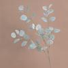 Multicolor Artificial Eucalyptus Stems Bridal Bouquet Photography Prop Simulation Money Leaf Branches Plastic Landscape Making