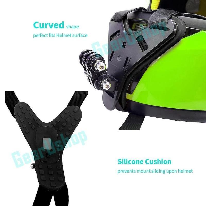 1PC Full Face Helmet Chin Mount Holder Motorcycle Bracket Mount Action Camera