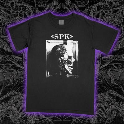 SPK T-skjorte Industriell Støy Eksperimentell Band Grafisk T-skjorte Unisex Myk Bomull