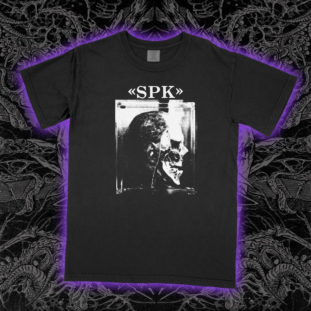 SPK T-Shirt Industrial Noise Experimental Band Graphic Tee Unisex Soft Cotton