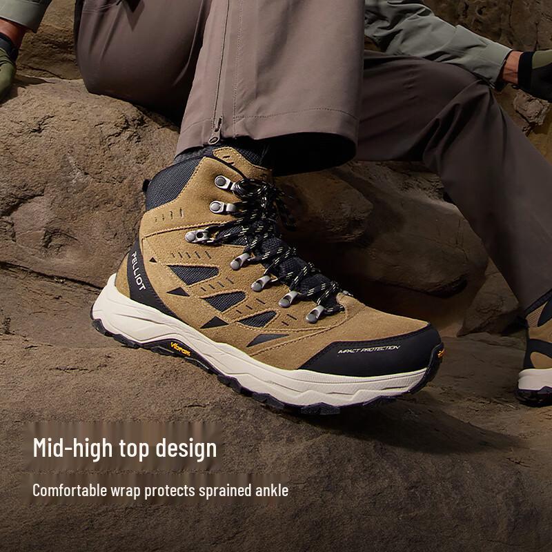 

Pelliot Men s High-Top Hiking Shoes EU 42