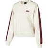 Comfortable Round Neck Casual American Long Sleeve Sweatshirt Women Sweatshirt Milk-Tea P424W108-04FN
