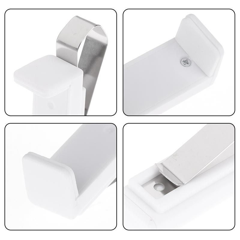 Nastavitelný držák klipu na sluneční clonu do auta Dálkové ovládání brány 46 mm - 65 mm Pro dálkové ovládání garážových vrat Otevírač klíčů od auta