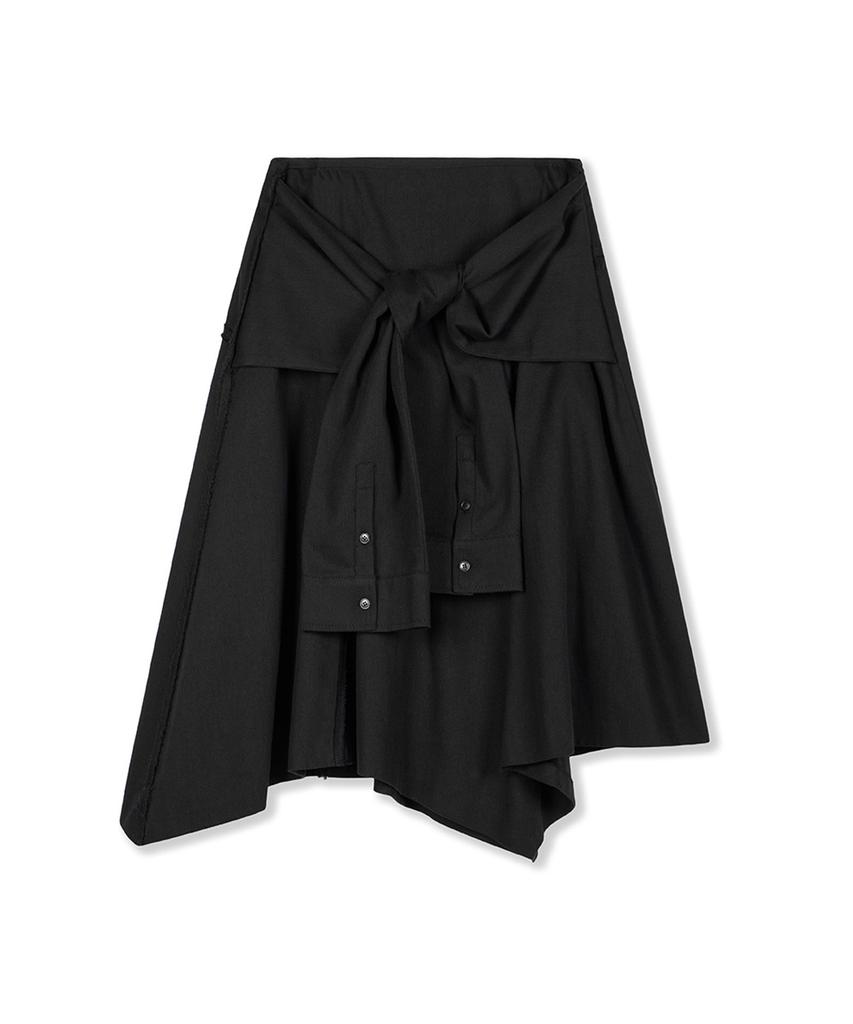 Yusentig Shirt Sleeve Skirt Aw5As66610