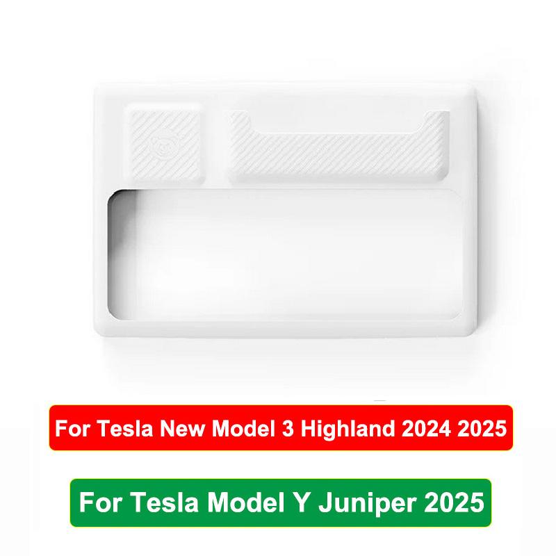 Screen Protector Frame Edge for Tesla New Model 3 Y Juniper Highland Display Protective Cover Sunglasses Case Card ETC Organizer