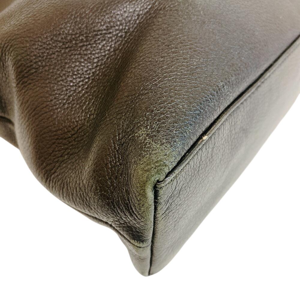 COACH F54759 A4-size compatible tote bag leather Business bag black leather Used