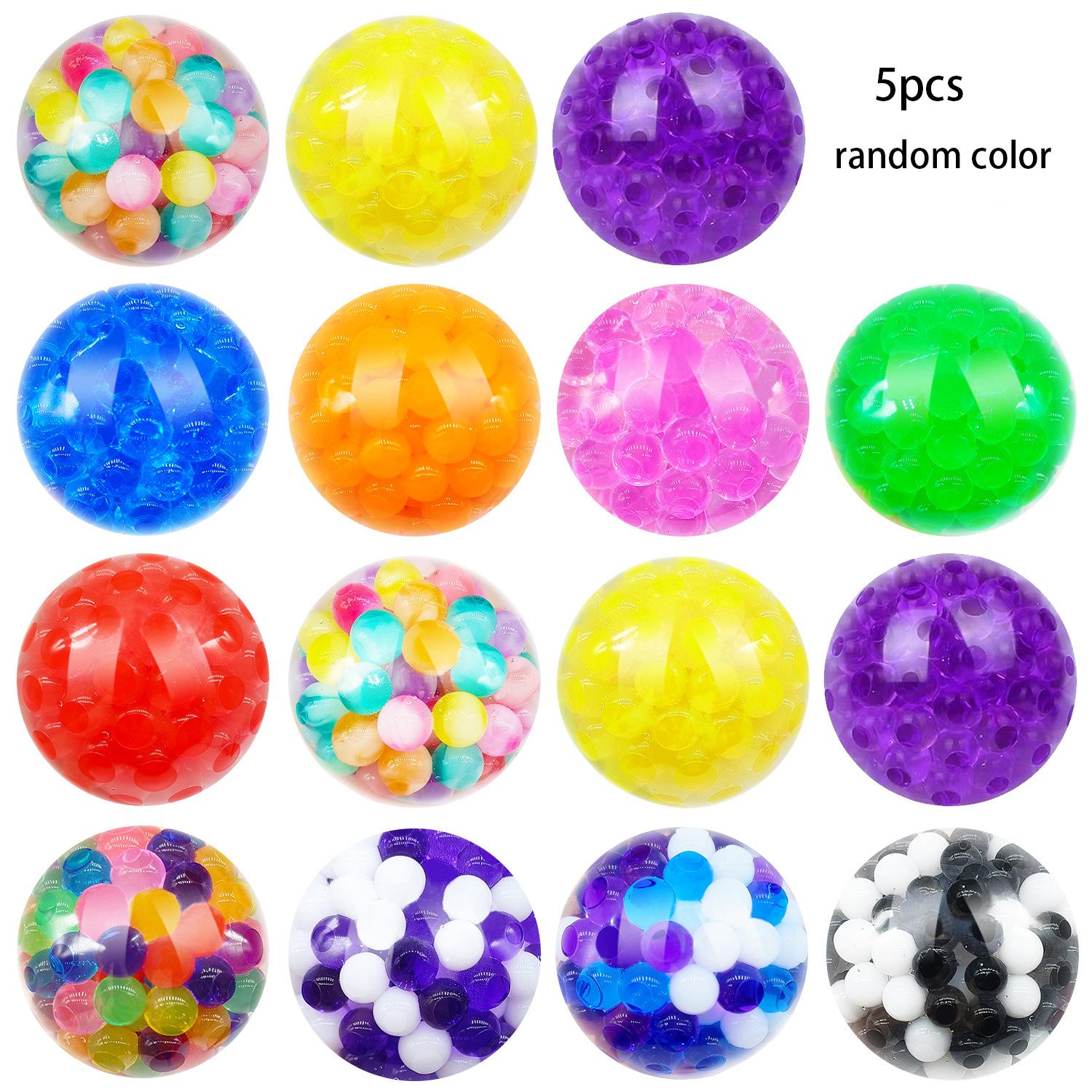 Water droplet ball pinch music, stress relief ball, TPR new unique squeezing and venting toy