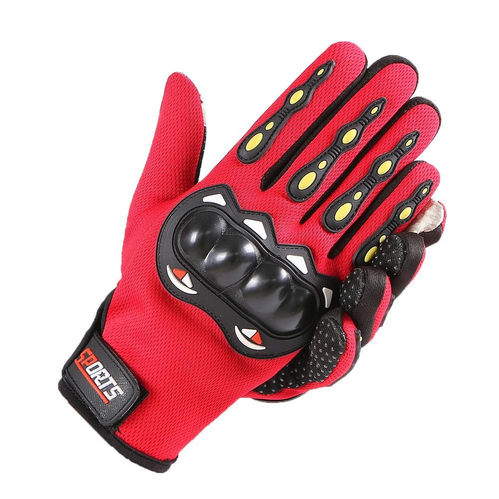 Motorcycle Riding Half-finger Gloves Men and Women Outdoor Anti-drop Sports Fitness Mountaineering Protection Long-finger Hard Shell Gloves