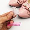 1 Pair Soft Hypoallergenic Silicone Heel Grips Anti Blister Non Slip for High Heels Flats Daily Wear Use