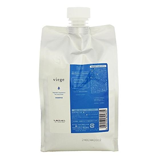 Lebel Cosmetics Lebel Viege Shampoo 1000ml Silver Refill Liter 1.0 (x 1)