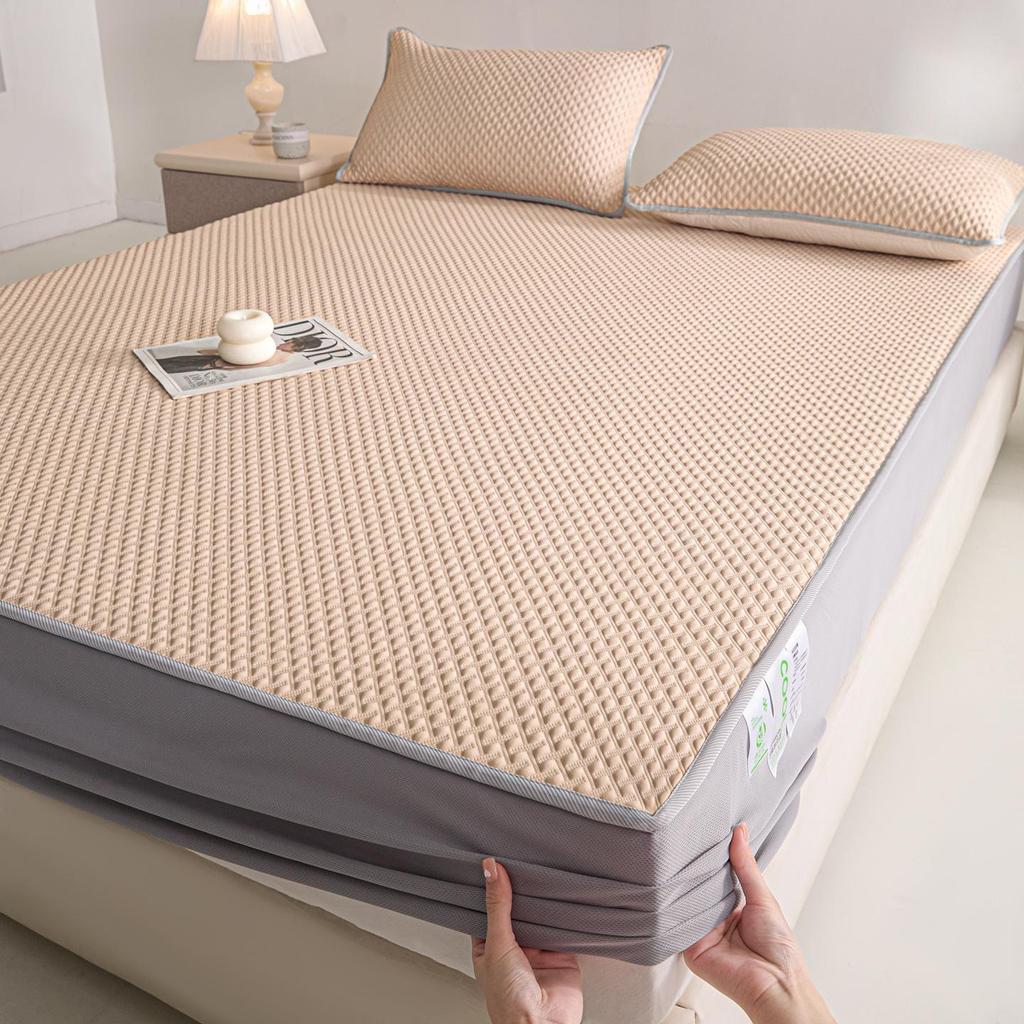 Class A Ice Silk Cooling Mat for Mother-Baby - Summer Bestseller, Washable, Fitted Sheet Design
