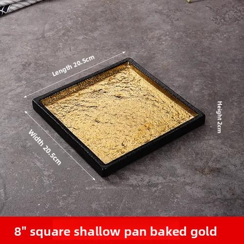 Modern Japanese RectangularCeramicSushi PlateSetRestaurant Style AppetizerDessertPresentation AsianInspiredTableware Home Dining