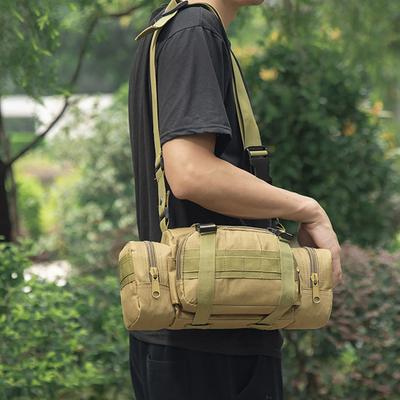 Camping Waist Bag with Adjustable Shoulder Strap Large Capacity Multiple Pockets Waterproof Multi-Functional Camping Bag Backpack