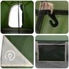 Tipi Tent Water Resistant 3 Persons Green