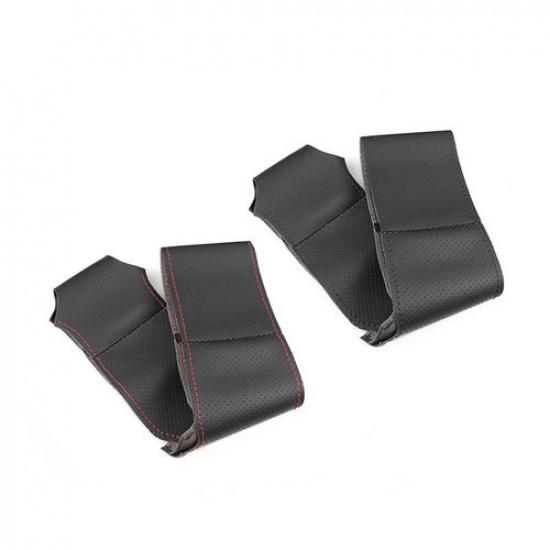 DIY Steering Wheel Leather Cover Trim For BMW X3 E83 2003-2010 X5 E53 2004-2006