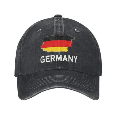 Deutschland Flag of German Casual Baseball Cap Summer  Trucker Hat Kpop Rock Snapback Cap Men Women Fitted Retro Baseball Caps
