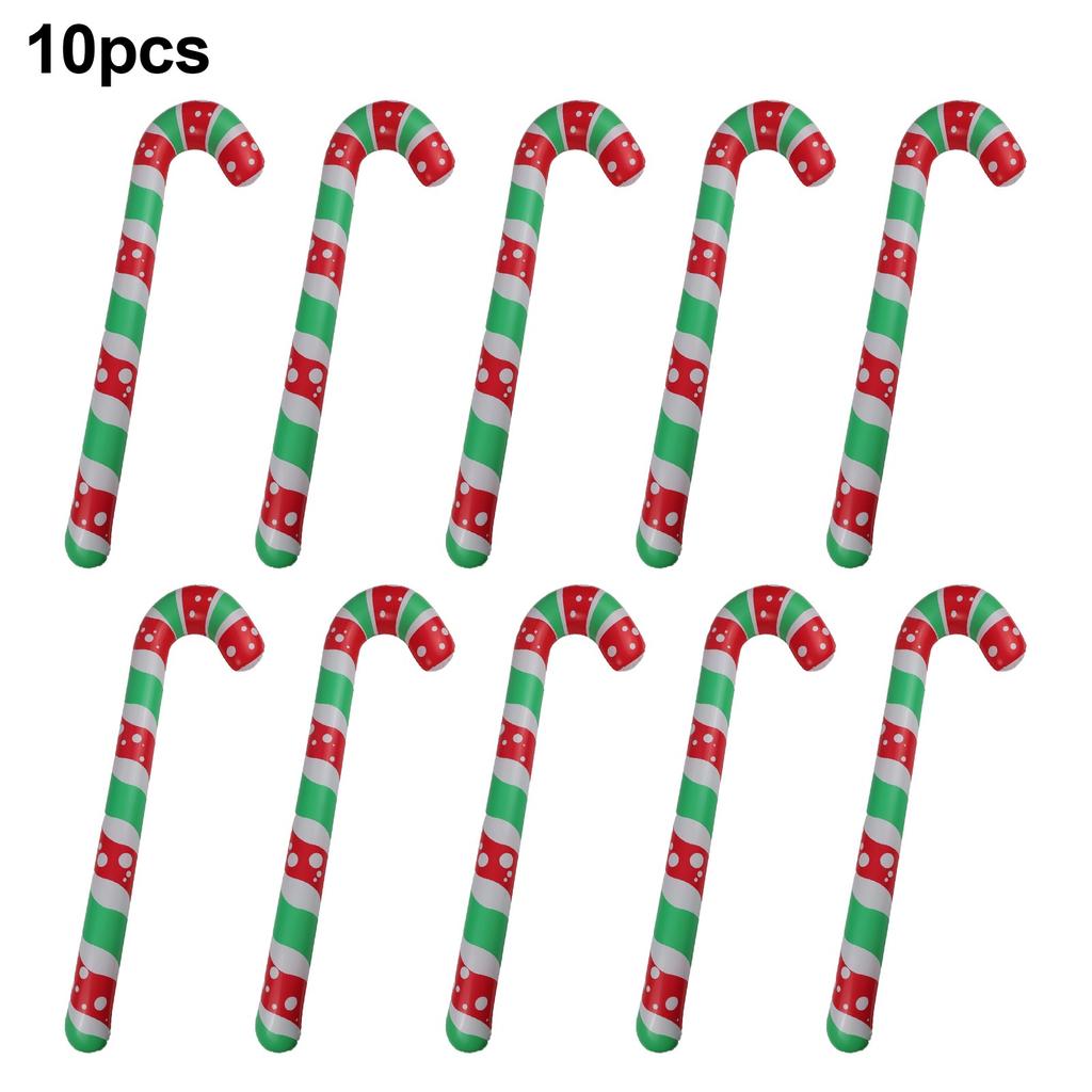 Inflatable Christmas Canes Santa Claus Decorations
