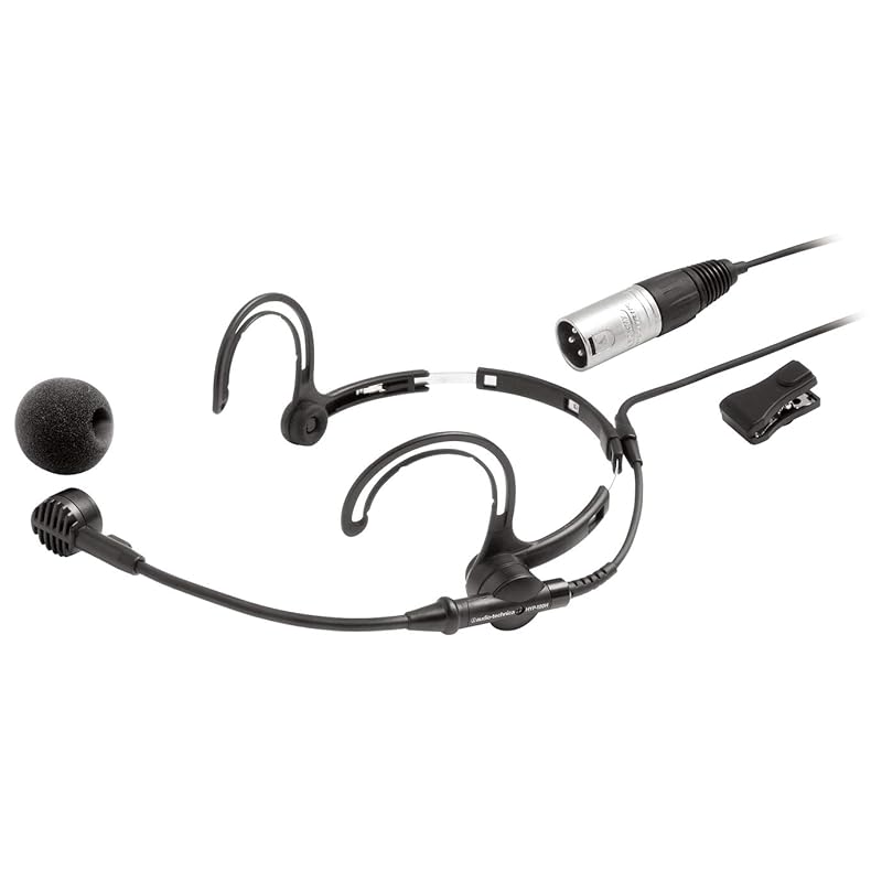 

audio technica hands free microphone HYP-190H