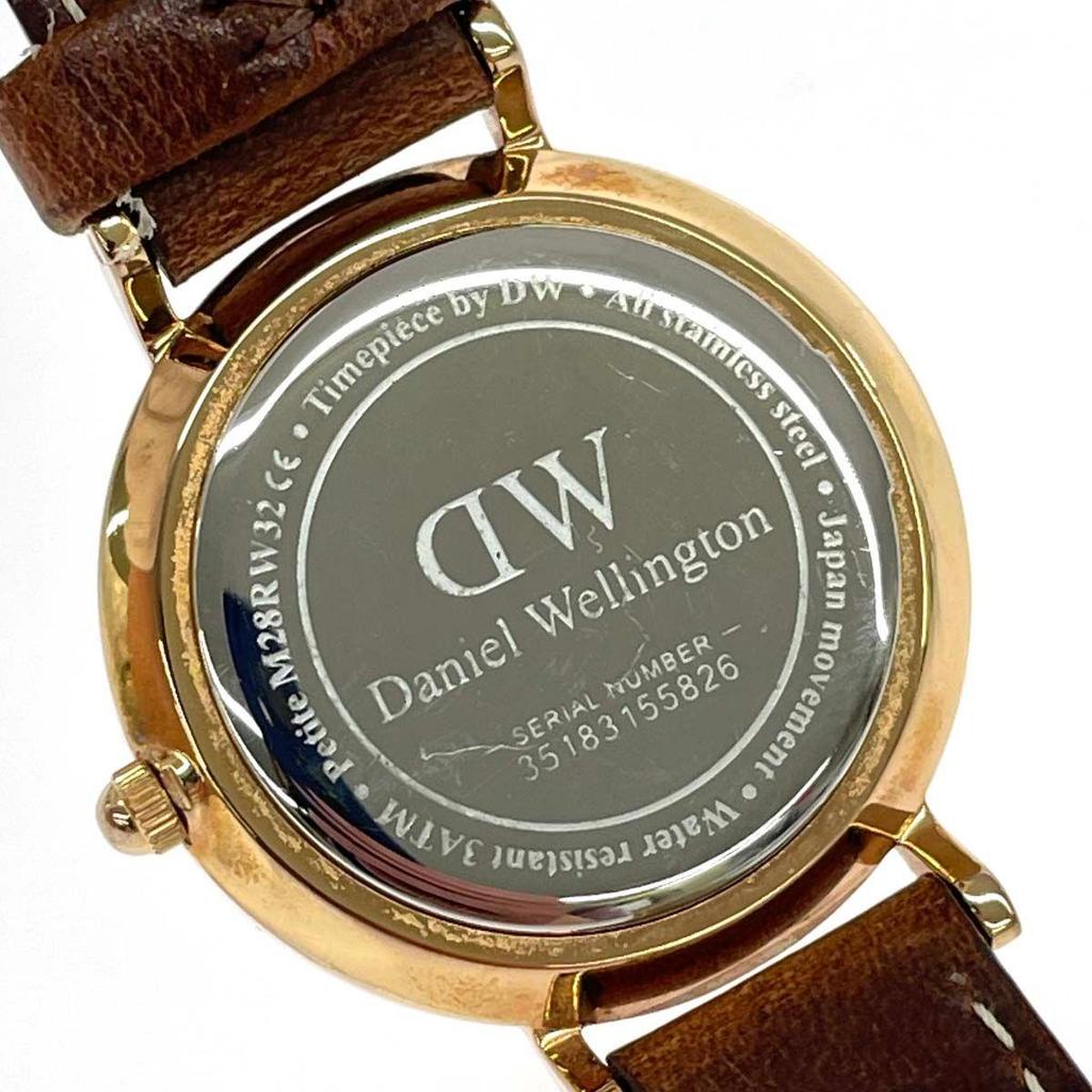 Used Daniel Wellington Daniel Wellington watch quartz SS x leather / ladies / 240001209120