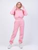 European and American Sports Women's Suit, Zipper Cardigan, Solid Color Top, Long Lace-up Casual Pants Two-piece Set
