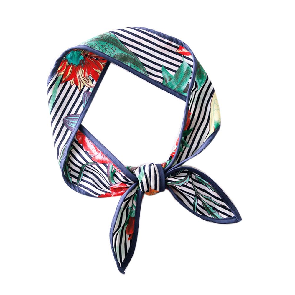 

Stylish Small Sharp-angle Scarf Pretty Neckerchief Ornament Festival Gift #3096