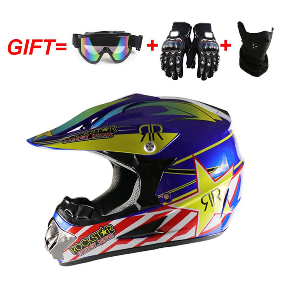 Off-road Motorcycle Helmet Full Covered Engineering Plastic Helmet
