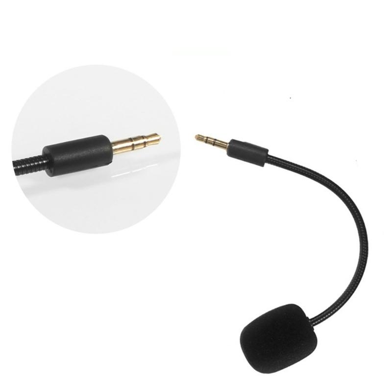 Replacement Gaming Headset Boom Microphone for Maxwell Gaming Headsets 3.5mm Microphones Upgrades Your Gaming Experience