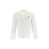 Ami Paris Ami De Coeur Logo Embroidered Long Sleeved T Shirt UTS205726-100