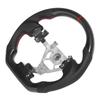 Custom Carbon Fiber Steering Wheel Nappa Perforated Leather Fit for Nissan 350z 2003 2008