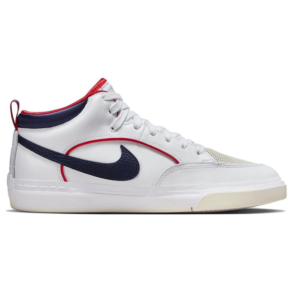 Nike Sb React Leo Prm Weiß Mitternachtsblau FD0268-100