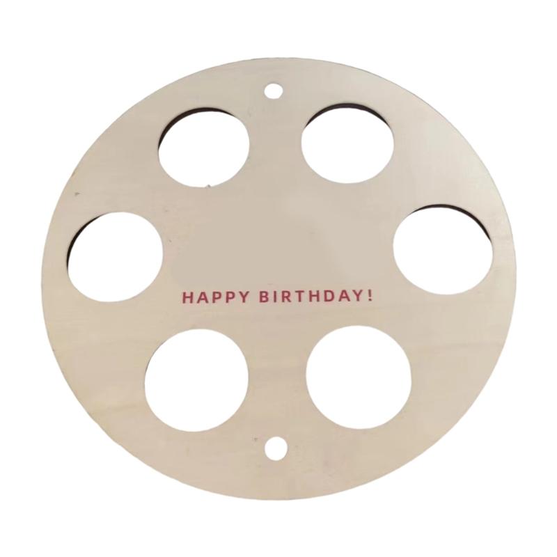 Деревянная Настенная Полка для Хранения Мячей для Гольфа Держатель для Коллекции Гольфа Настенный Органайзер для Дома и Хранения Долговечный