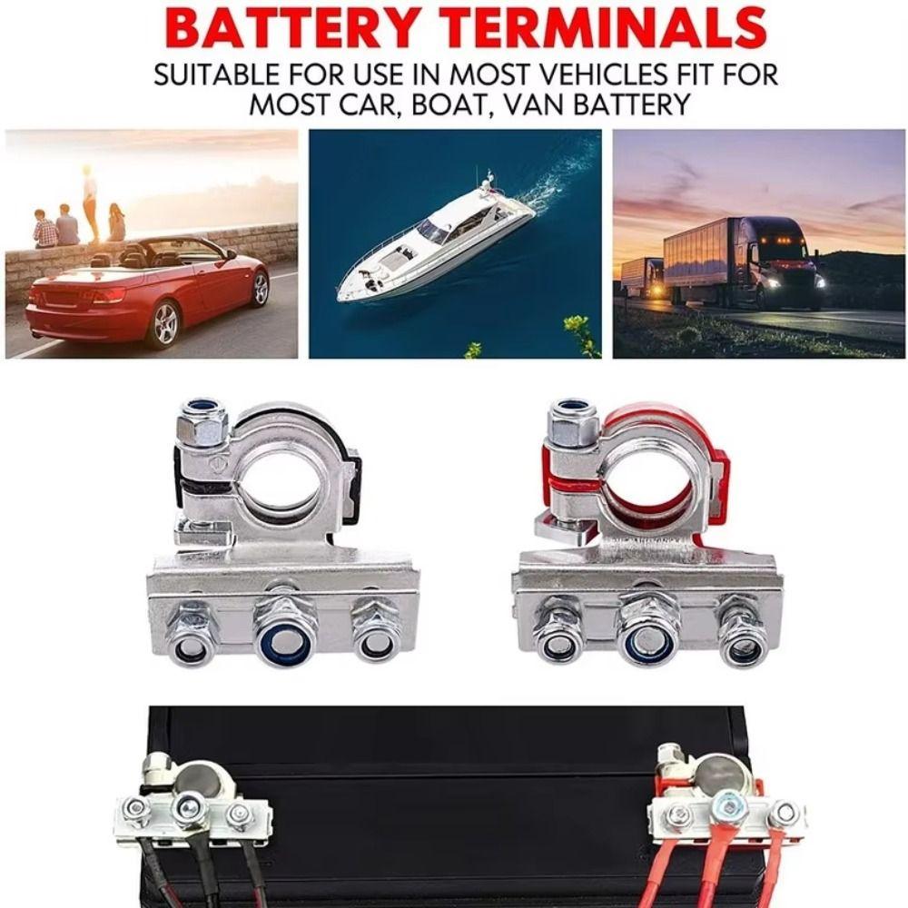 2PCS Anti-Corrosion Lithium Battery Terminal Block Battery Power Terminal Inverter Connection