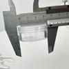 Transparent Plastic Mini Cosmetic Jars for Nail Art & Ornament Storage