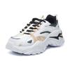 Fila Fisherman Sports Comfortable Low-Top Dad Shoes Women Sneaker White Black Orange F12W044115FDW