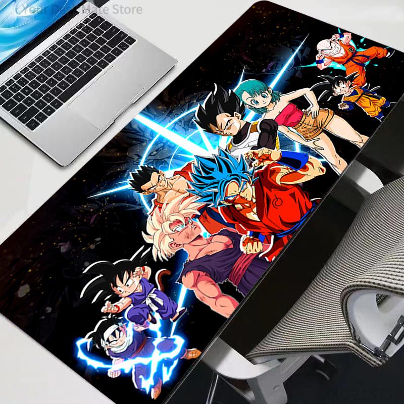 DBZ Dragon Ball Z Gaming Keyboard Rug Laptop Japan Anime Mouse Pad XXL Black Mouse Pads Desk Mat PC Gamer Carpet New Mousepad