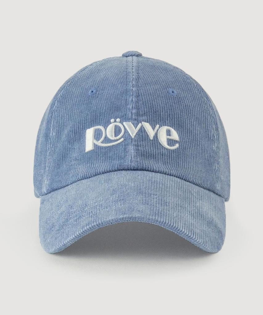 ROVVE Pigment Corduroy Logo Cap (Light Blue)