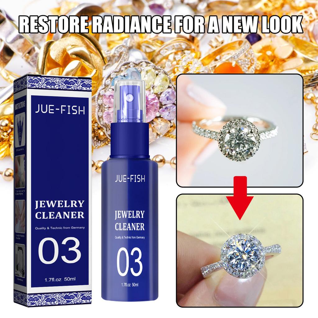 Jewelry Cleaner Cleaning Rust and Ash Cleaning Diamond Ring Necklace Gold Cleaner