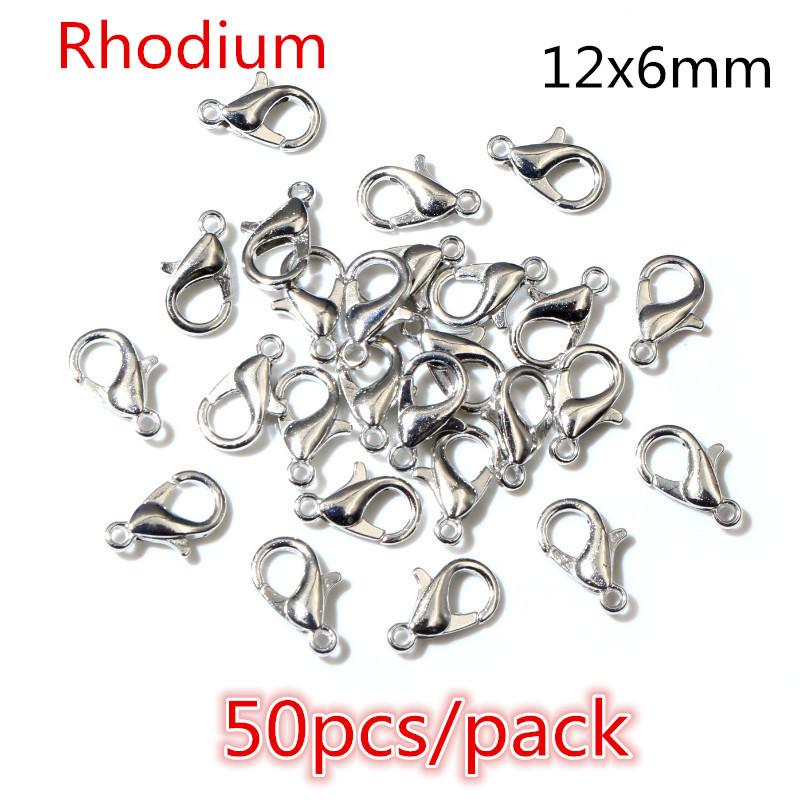 50-200pcs DIY Jewelry Making Accessories Findings Earring Hooks/Jump Rings/Lobster Clasps Craft Jewelry Findings
