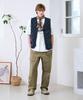 Helement Pigment Pattern Vest (Navy)