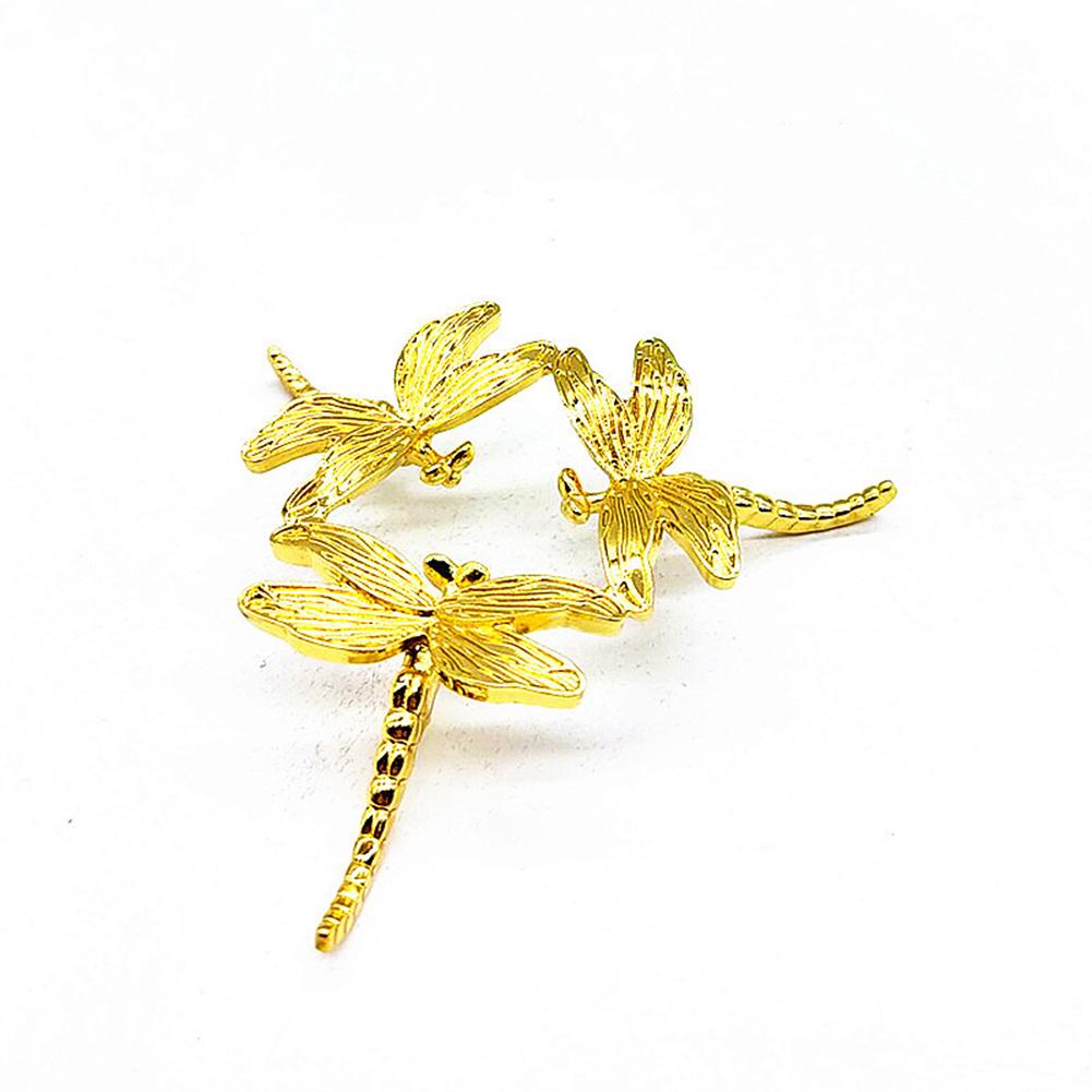 Metal Decoration Ornament Dragonfly Design Handcrafted Rust-free Display Stand Perfect Gift For Table Desktop Office Home Decor