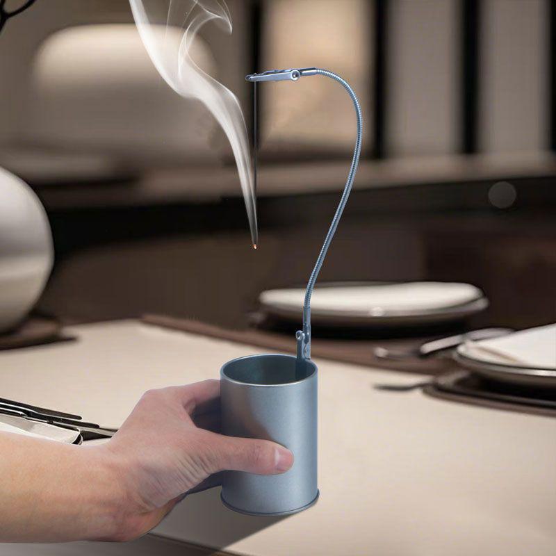 10Pcs Double Headed Metal Incense Clip Mosquito Coil Holder Censer Universal Crocodile Clip Fragrance Diffuser Home Decor