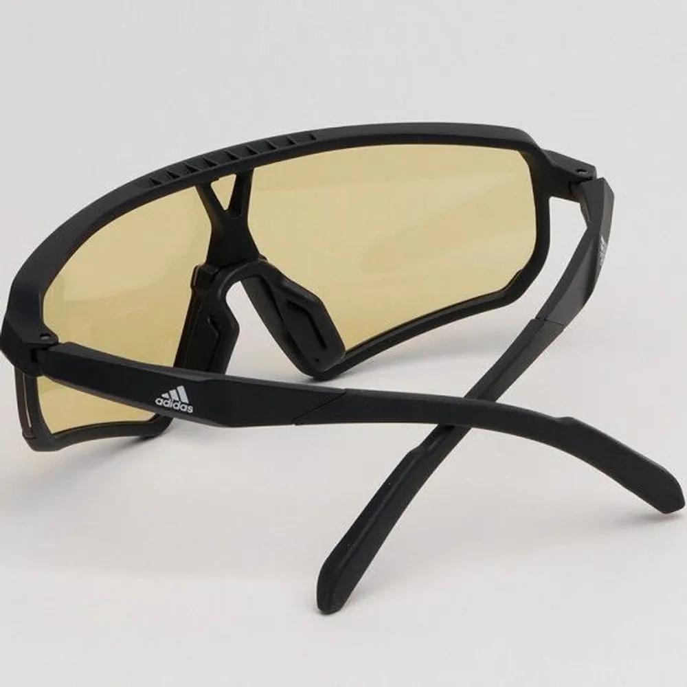 adidas Sports Photochromic Sunglasses Fishing Riding Cycling Fashion Yellow Goggles SP0017 02E