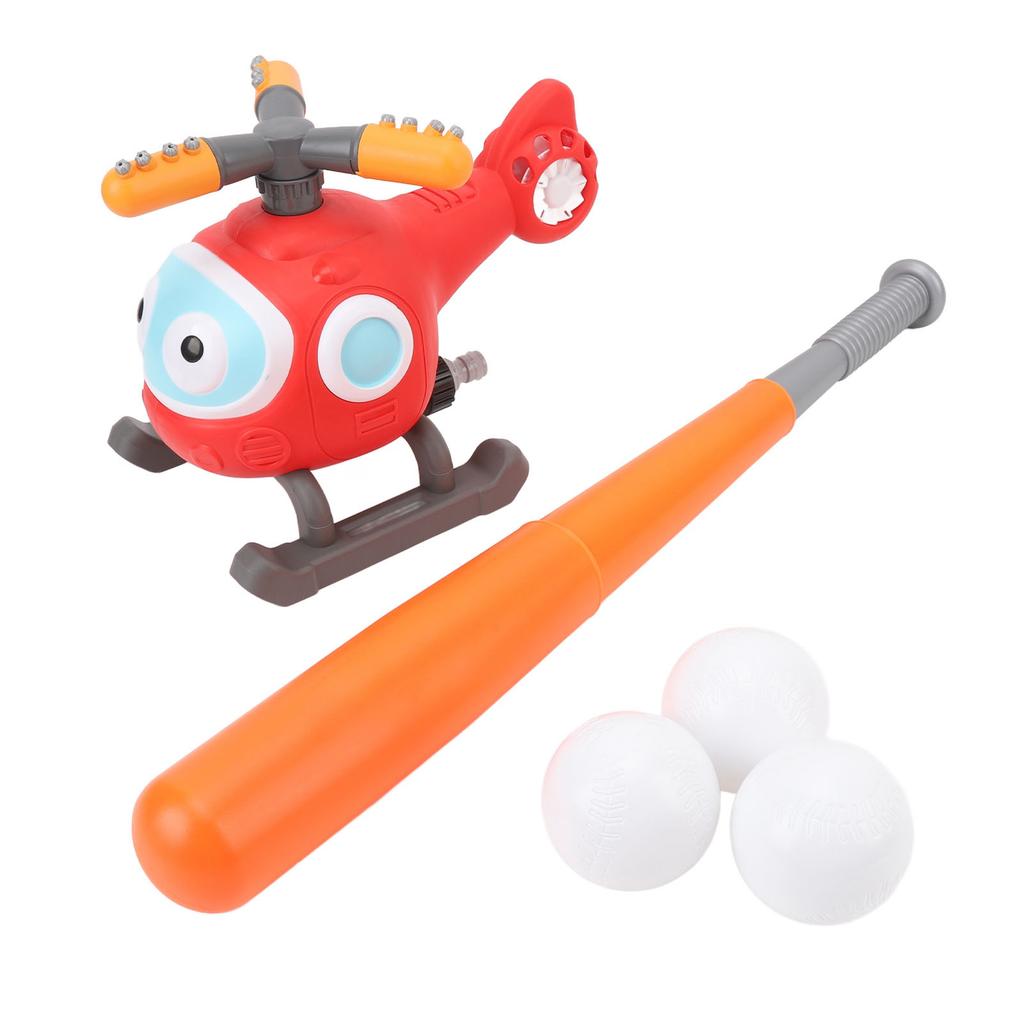 Water Sprinkler Baseball Toy 2 In 1 360 Degree Rotating Spray Water Baseball Helicopter Toy for