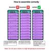 8-Slot DIY 18650 Battery Power Bank Case Digital Display 5V 21A Fast Charger Box for Travel Business Trip Use