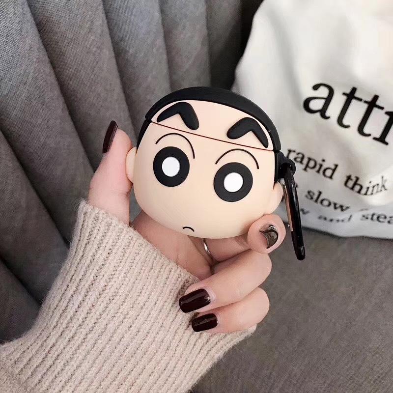 Japanese cartoon cute superman applicable AirPods Pro protective case silicone apple 1/1 generation wireless earphone case
