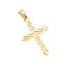 2026 High Quality Men's Jewelry Copper Inlaid AAA Zircon Cross Pendant Personalized Versatile Necklace