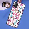 Fashion Cartoon Owl Case For OPPO A74 A94 A54 A57 S A77 A76 A96 A52 A72 A91 A93 A5 A9 A31 A53 A15 A16 A17 Cover