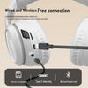 Trendy Over-Ear Bluetooth Headphones with Heavy Bass for Sports & E-sports