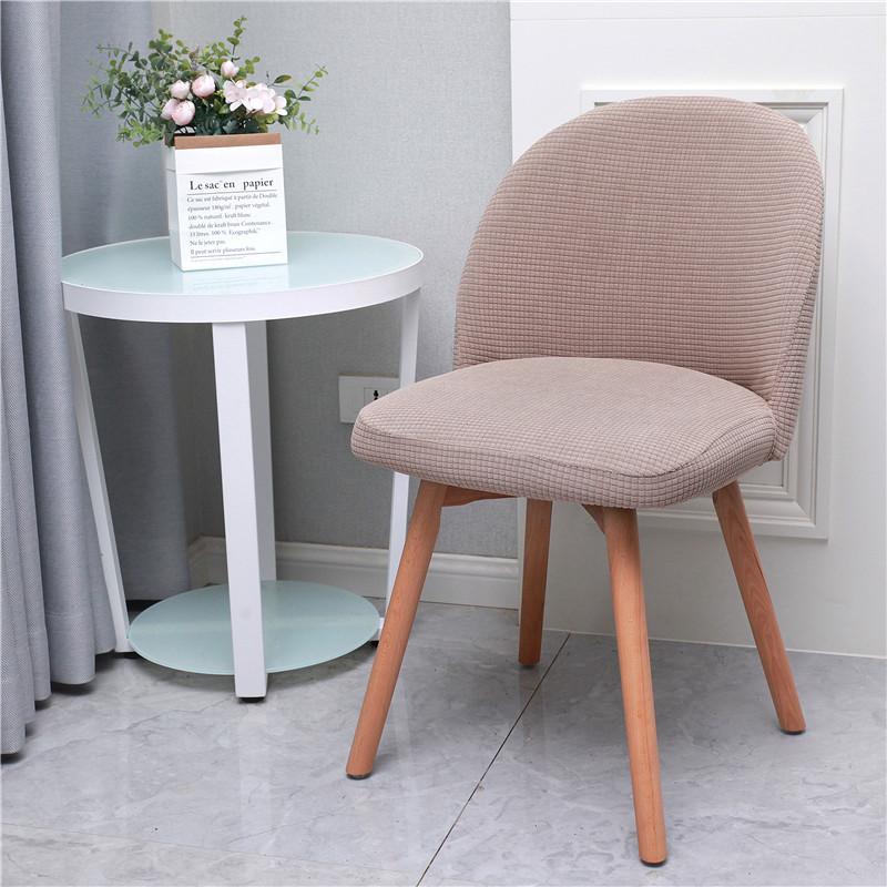 Curved Low Back Chair Cover Special European Elastic Hotel Restaurant Restaurant Home Chair Cover Banquet