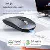 OLOEY M103 Wireless Bluetooth Silent Mouse with Power Display